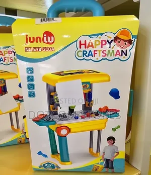 Happy Craftsman 2-in-1 Engineering Kids' Toy Set (