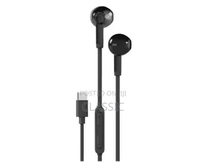 Porodo Soundtec Trace USB-C Semi in-Ear Stereo Earphones – Black