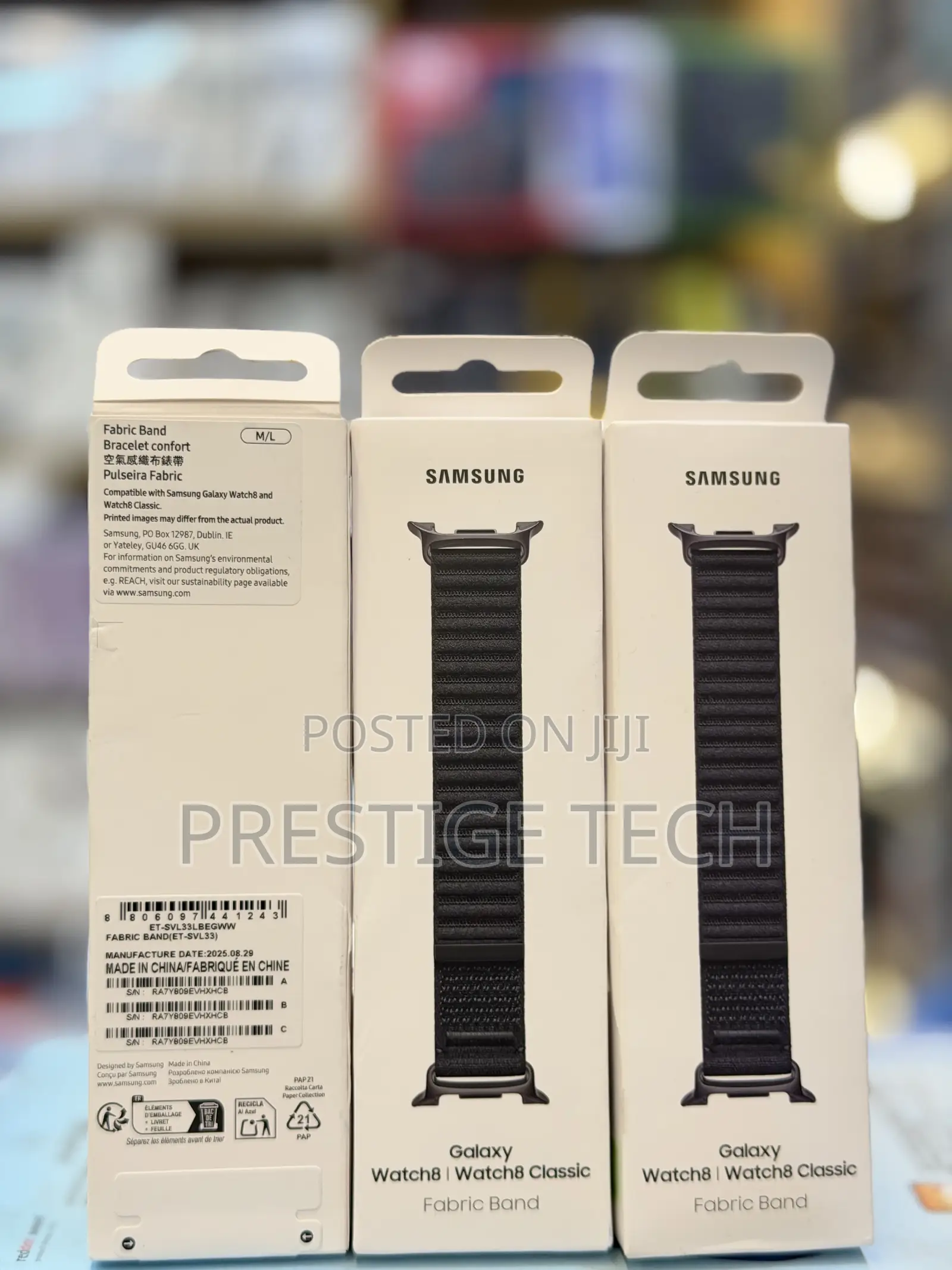 Samsung Galaxy Watch 8 / 8 Classic Fabric Athleisure Band Strap