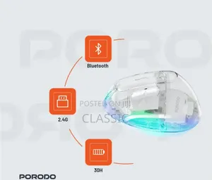 Porodo Vertical 4800 DPI Wireless Mouse