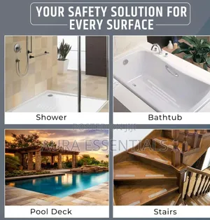 12pcs Robustt Anti-Slip Tape Patches for Bathroomes