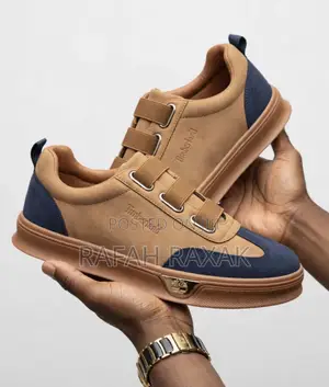 Men’s Classic Brown/Navy Timberland Casual Low Top Laceless Sneakers