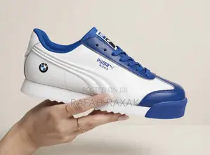 Classic Puma Roma BMW Motorsport White-Blue Sneakers