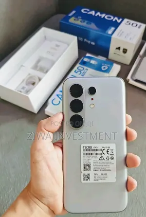 New Tecno Camon 50 Pro 256 GB Silver