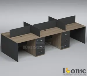 6seater 6people Workstation Table Desk