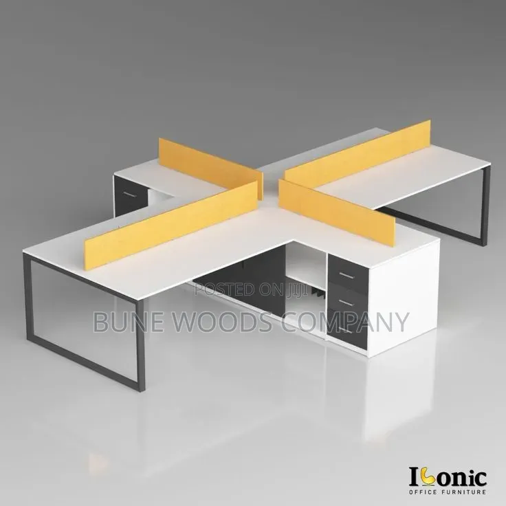 4 Seater Workstation 4people