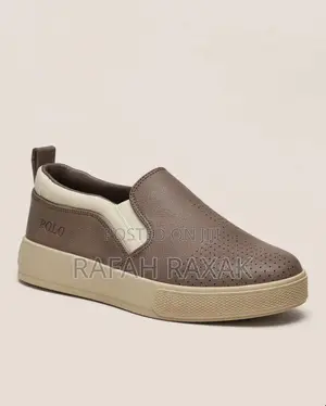 Original Brown Polo Smart Casual Slip-on Sneakers
