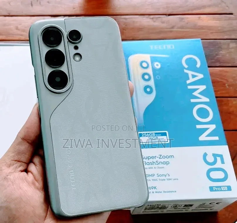 New Tecno Camon 50 Pro 256 GB Rose Gold