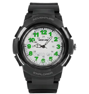 Green Lion Explorer Kids Analog Watch
