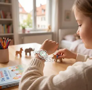 Green Lion Explorer Kids Analog Watch