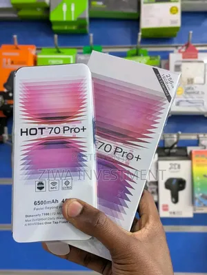 New Infinix Hot 70 Pro 5G+ 256 GB Black