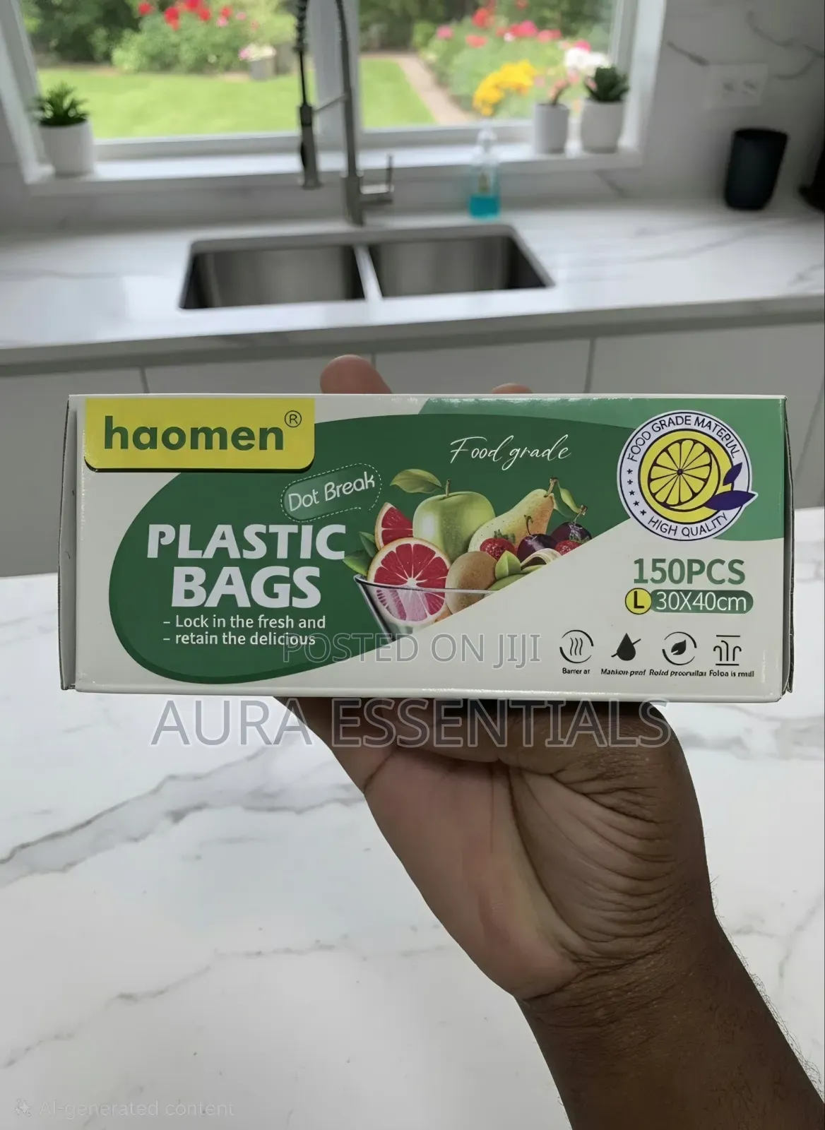 150pcs Fresh Food Storage Plastic Bag