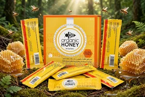 Organic Honey Men Sex Libido Wellness Bedroom Endurance (24 PC Box,10g