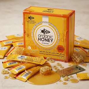 Organic Honey Men Sex Libido Wellness Bedroom Endurance (24 PC Box,10g
