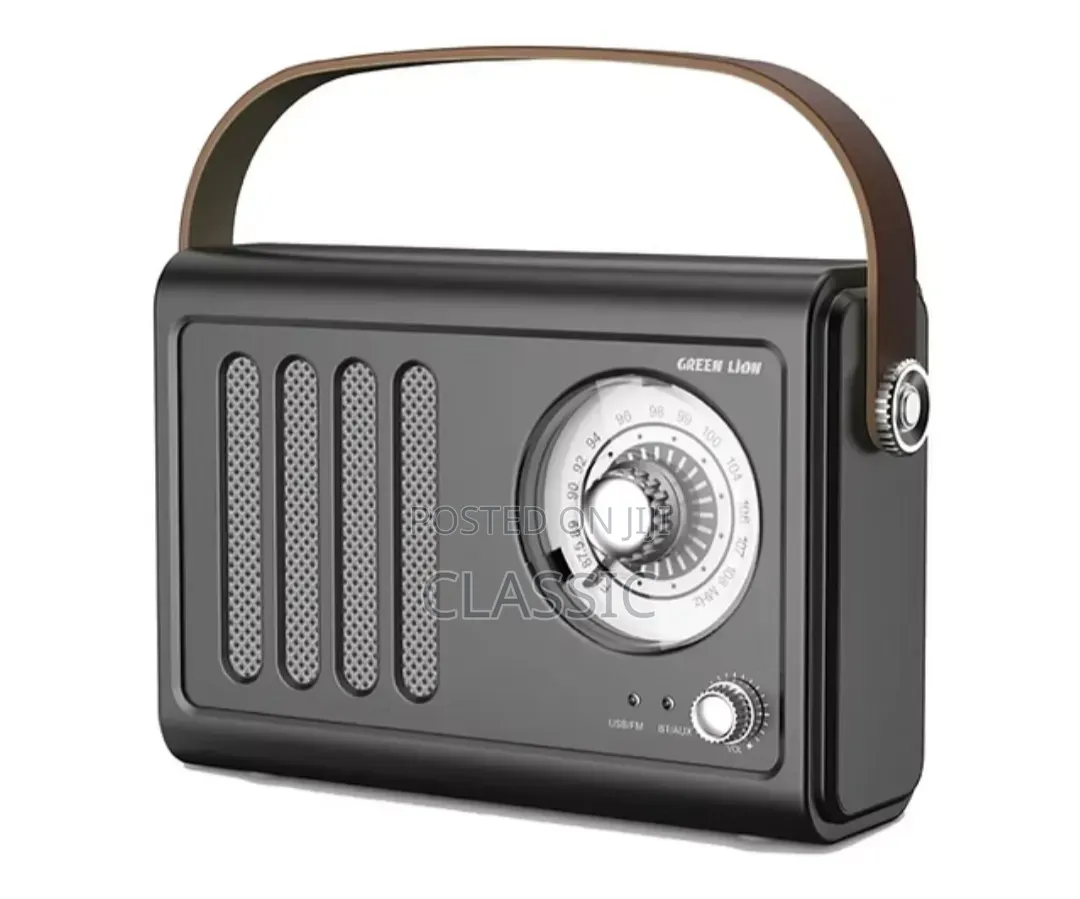 Green Lion Vintage Radio Speaker