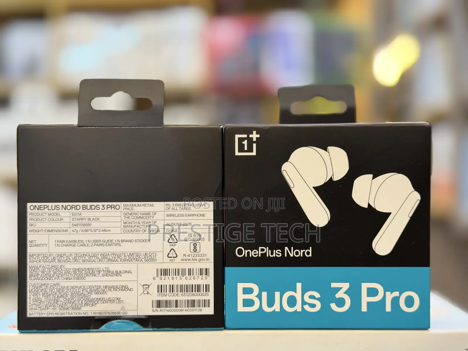 OnePlus Nord Buds 3 Pro, Wireless Bluetooth Earbuds, ANC, 44 Hour