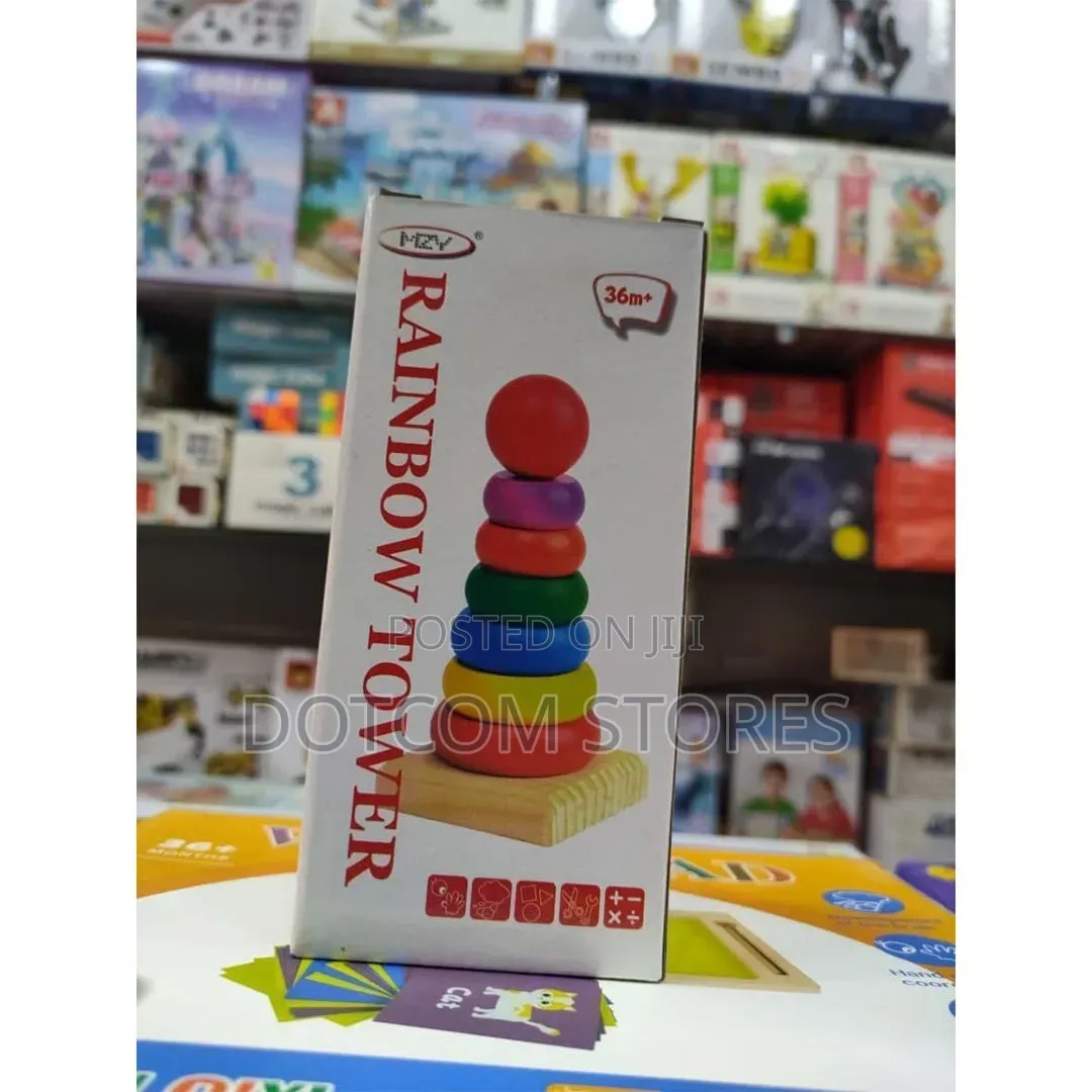 Rainbow Tower Stacking Toy