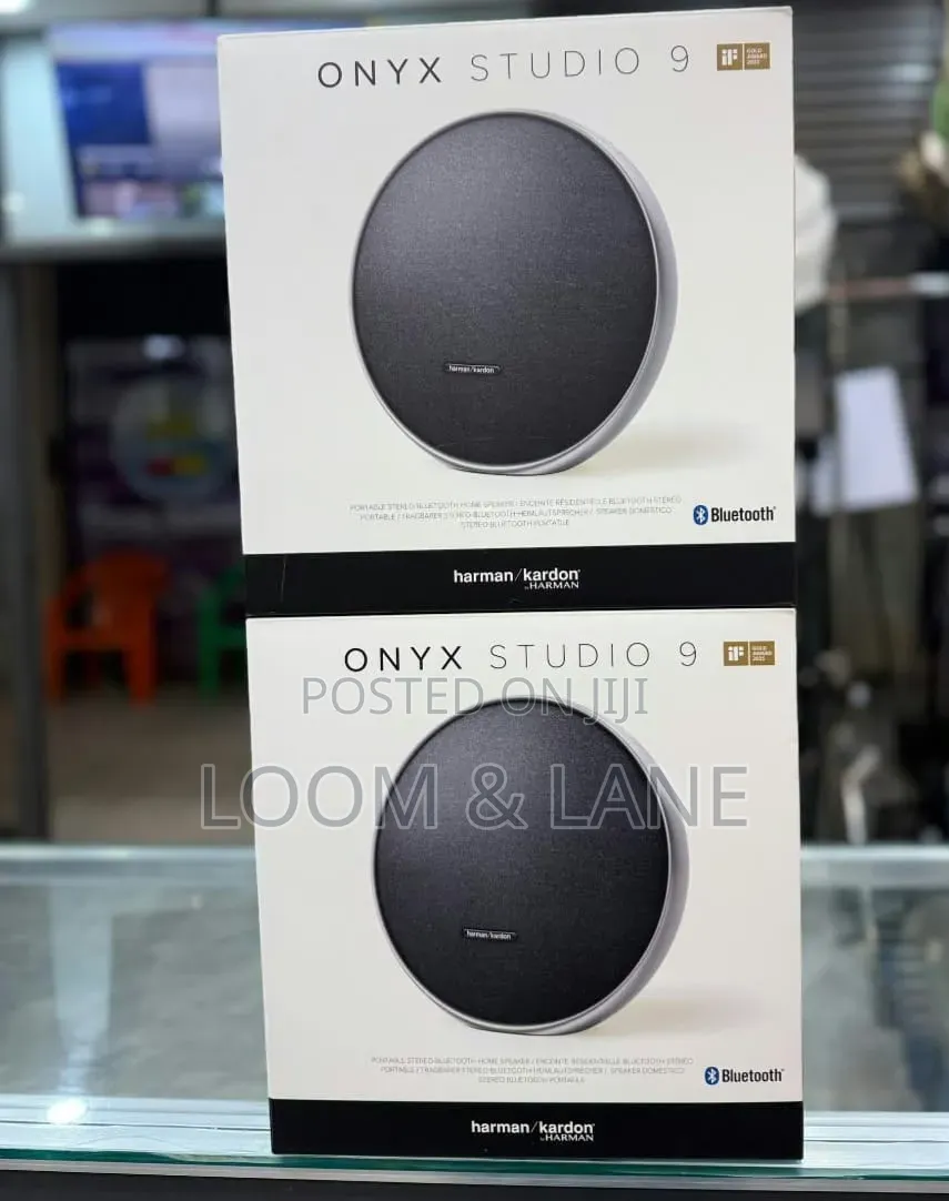 Harman Kardon Onyx Studio 9 Portable Bluetooth Speaker.