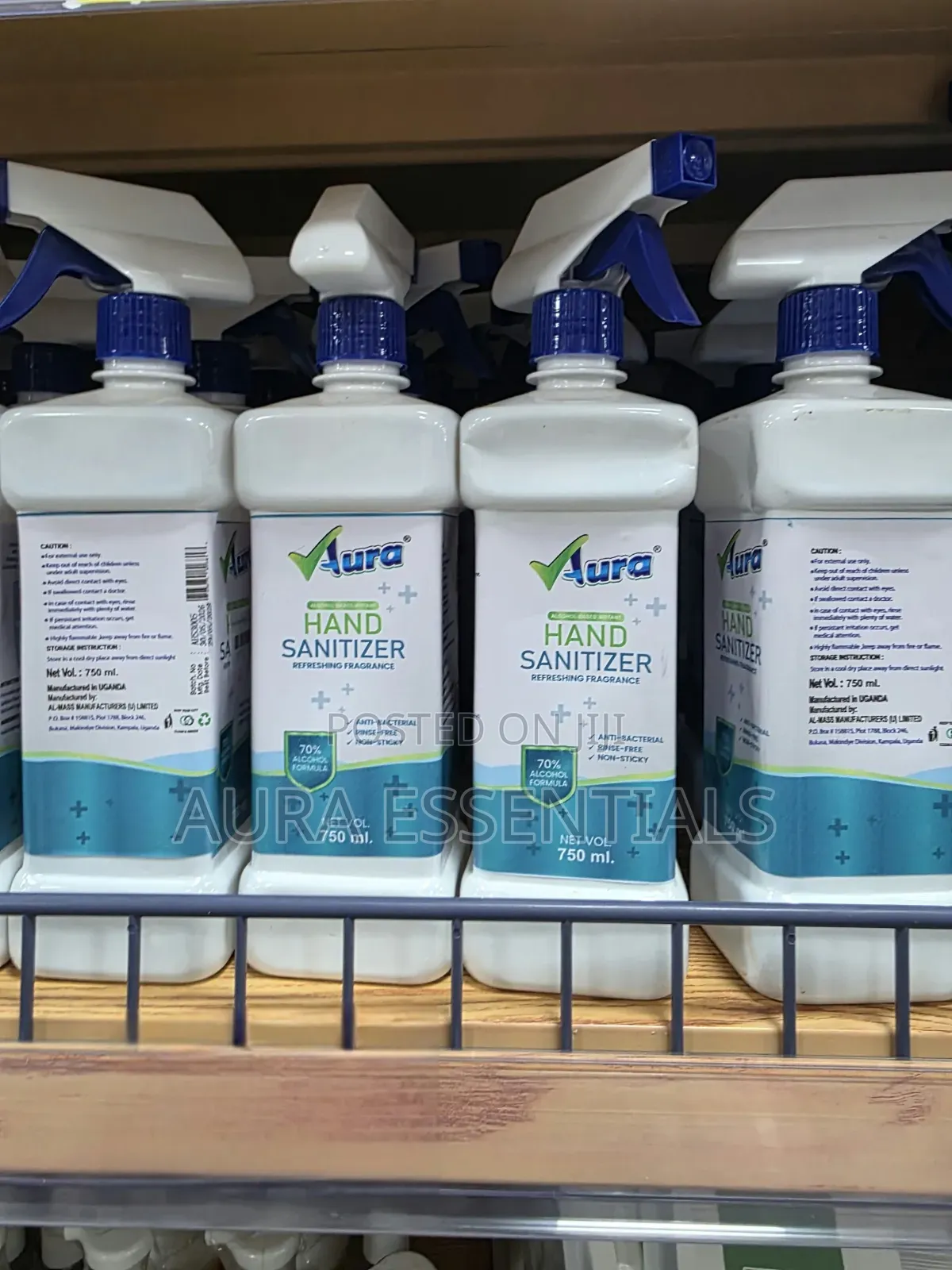 750 Ml Aura Hand Sanitizer