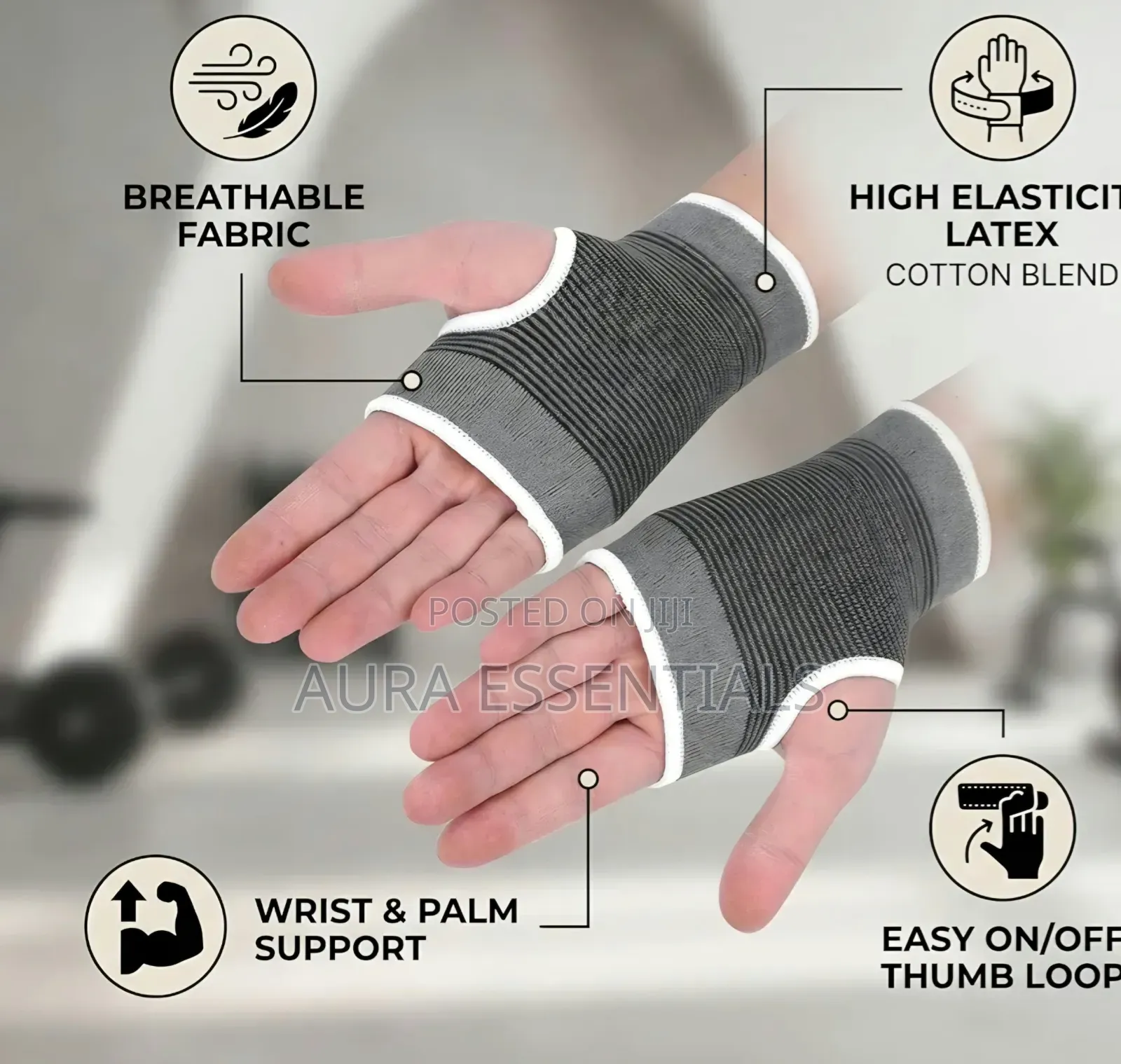 Elastic Hand and Wrist Brace
