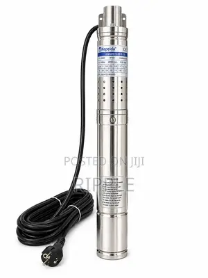 250W AC Borehole Water Pump 70m Head 1,800l/H 220V Deep Well Pump