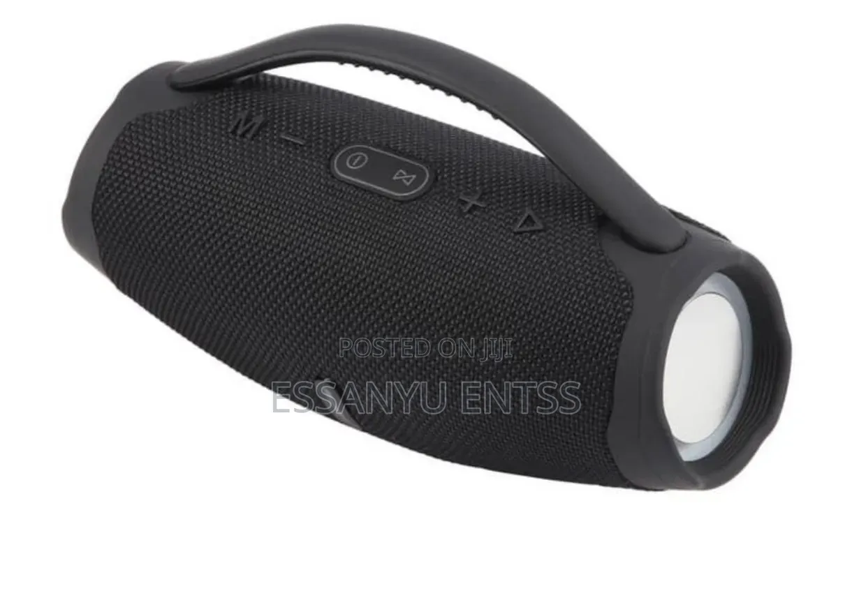 Booms Box Portable Speaker With 2 Microphones