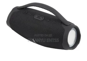 Booms Box Portable Speaker With 2 Microphones