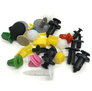 Random Mixed Universal Car Fender Plastic Clips