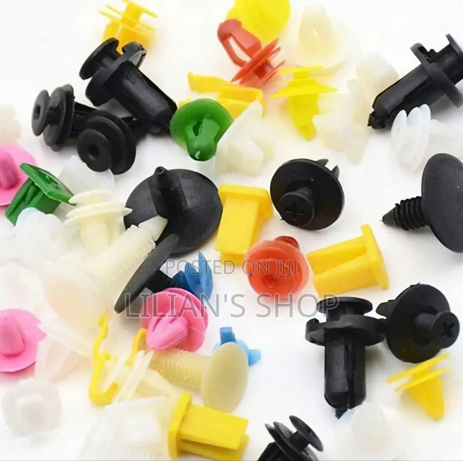 Random Mixed Universal Car Fender Plastic Clips