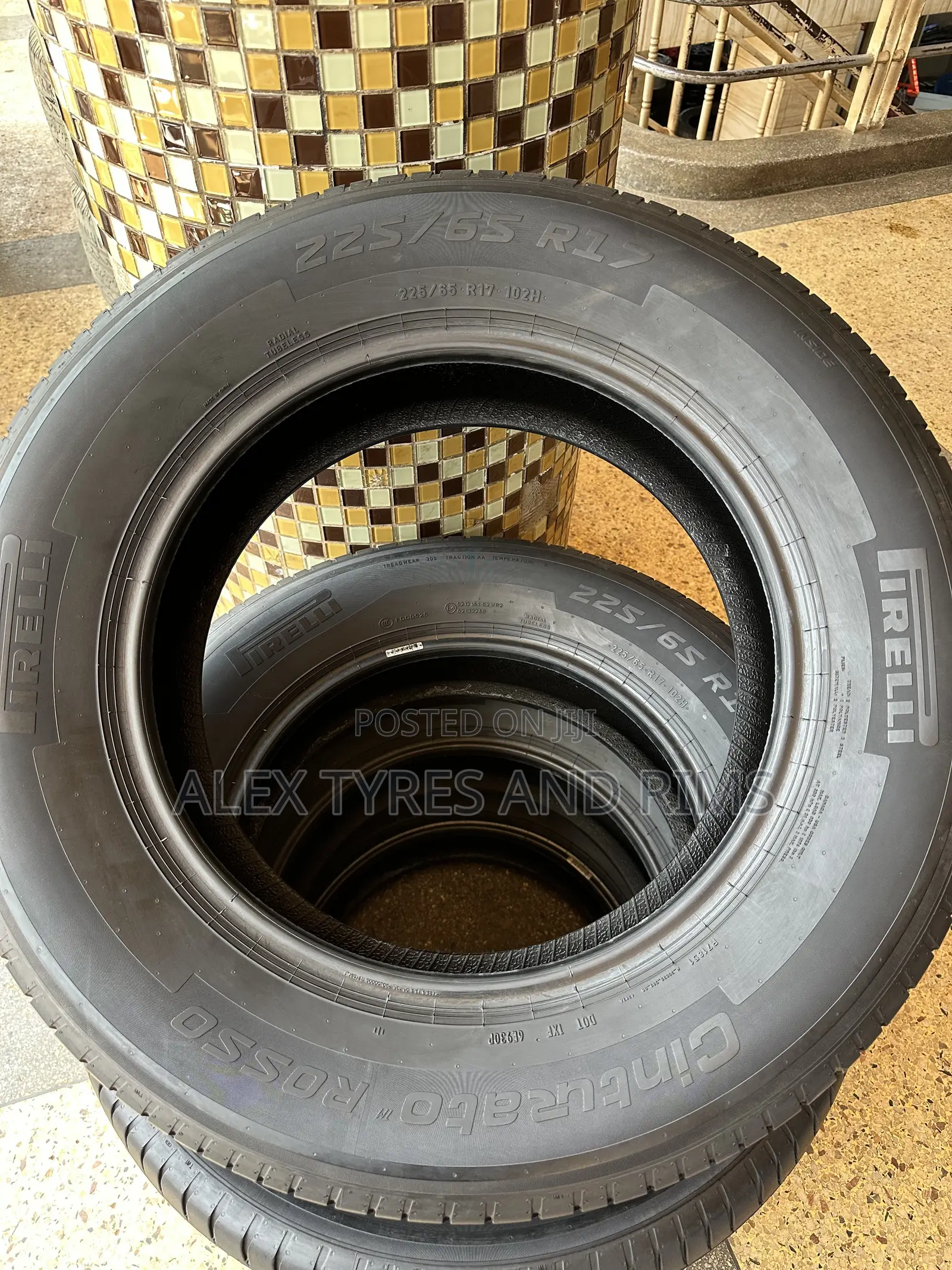 225/65r17 Pirelli Foreign Used Tyres