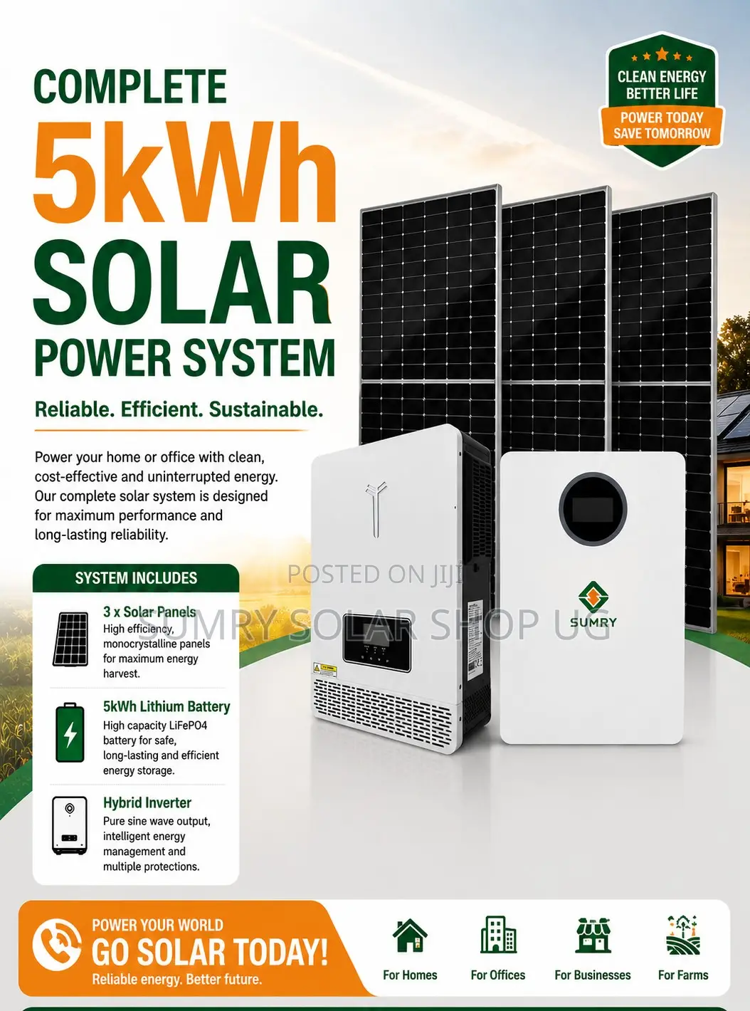 5kwh Complete System