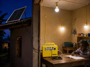 20W Solar Home Lighting Kit With FM Radio & USB Charging