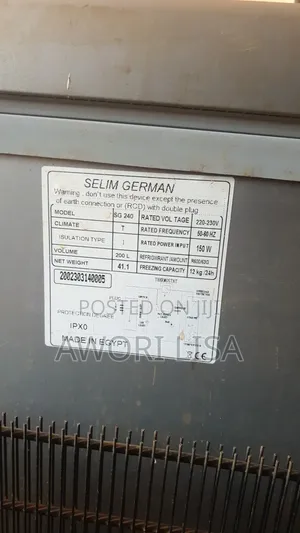 Deep Freezer