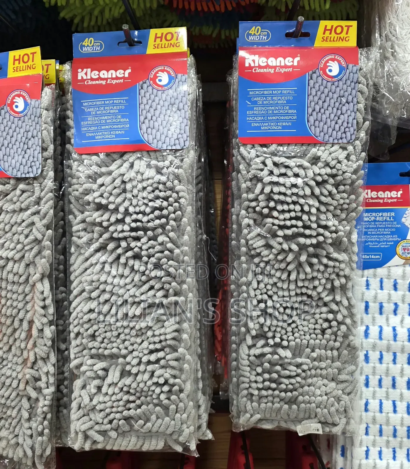 Kleaner Cleaning Expert Microfiber Mop Refills