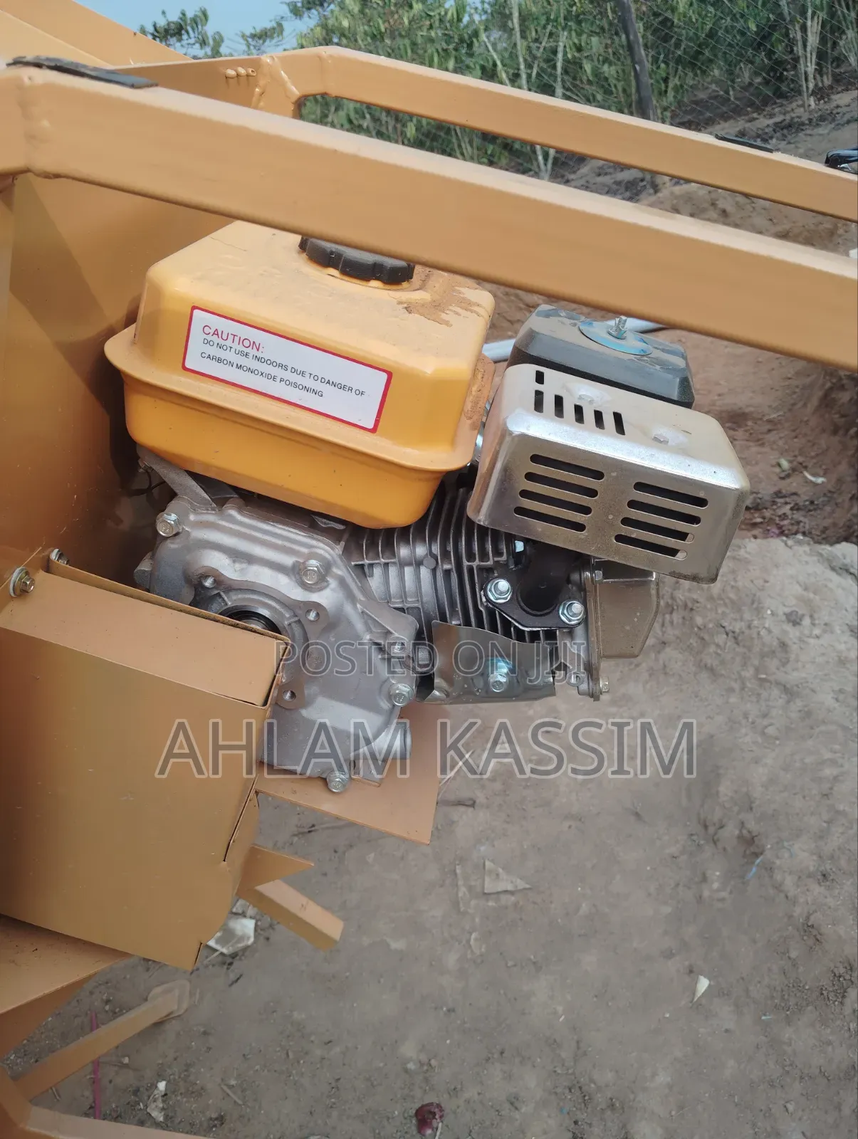 One Mans Operational Petrol Concrete Mixer Machine