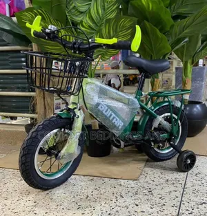 Flat Bar Kids' Bicycle Green