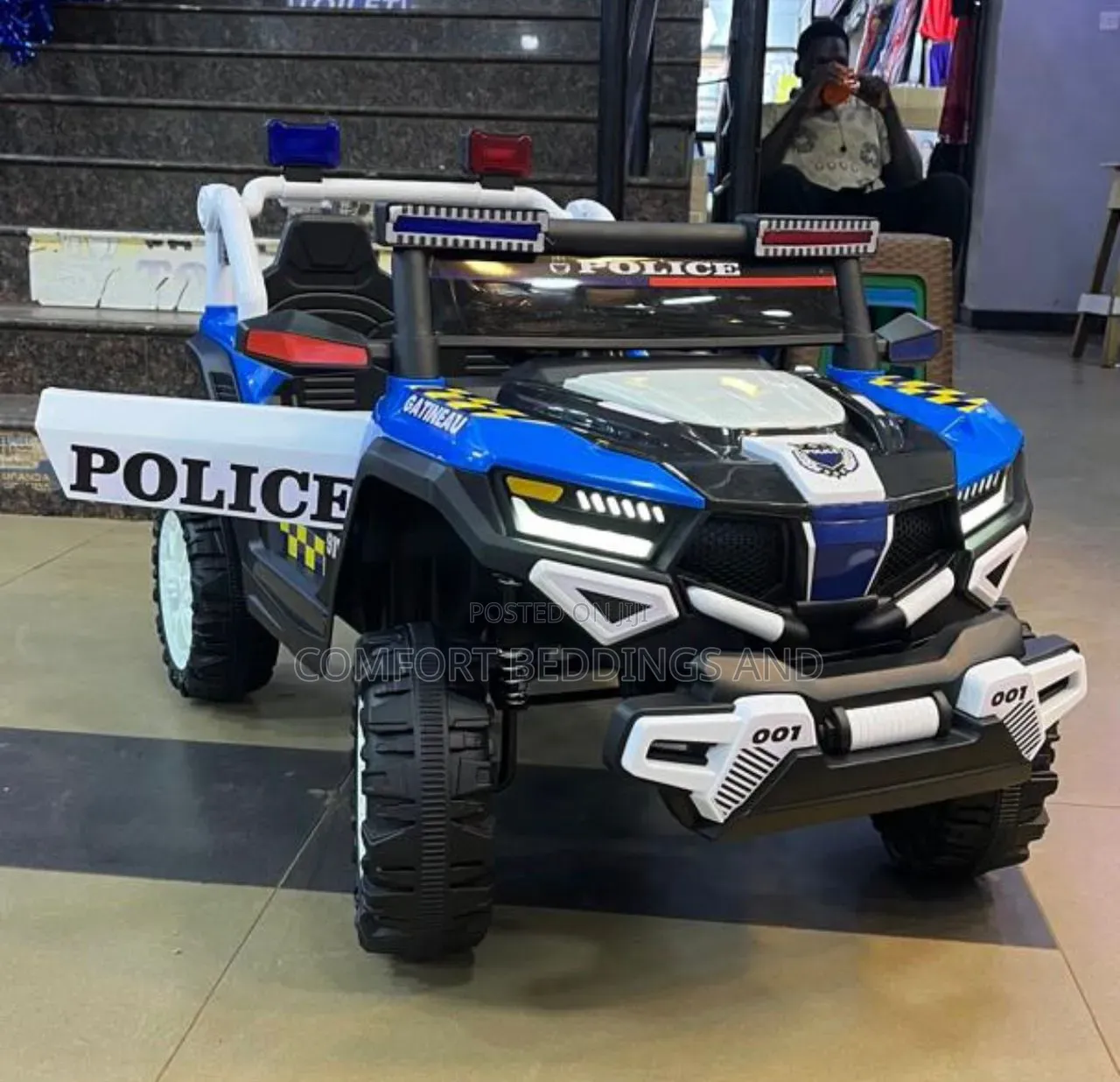 Police Patrol Rechargeable Toy Car