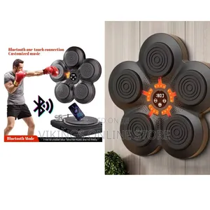 Wall-Mounted Smart Music Boxing Machine With Five Circular Punching