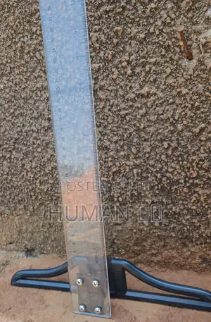 Clear Acrylic T-Square Ruler With Stand