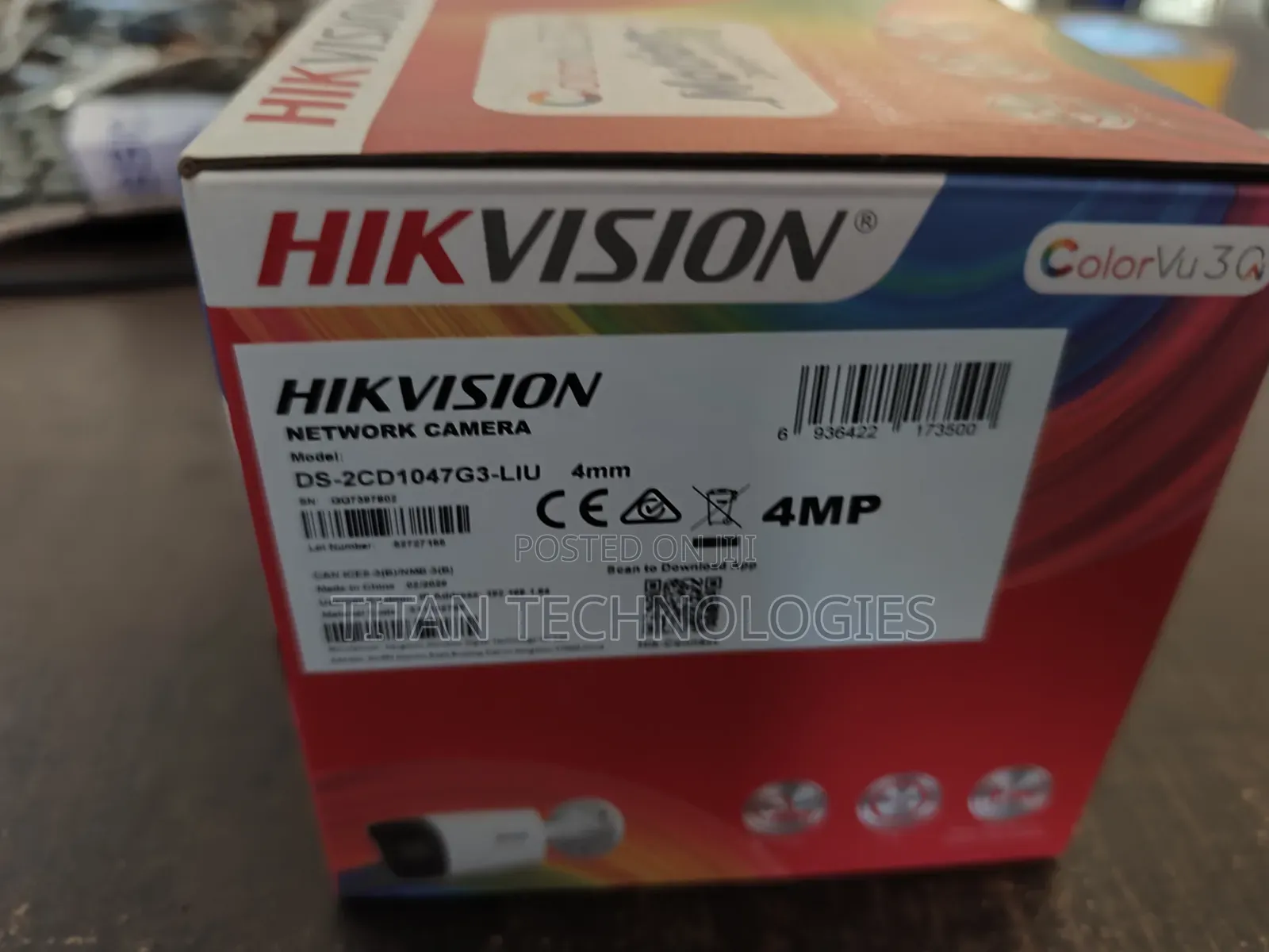 Hikvision 4mp Ip Camera Colorvu 3.0
