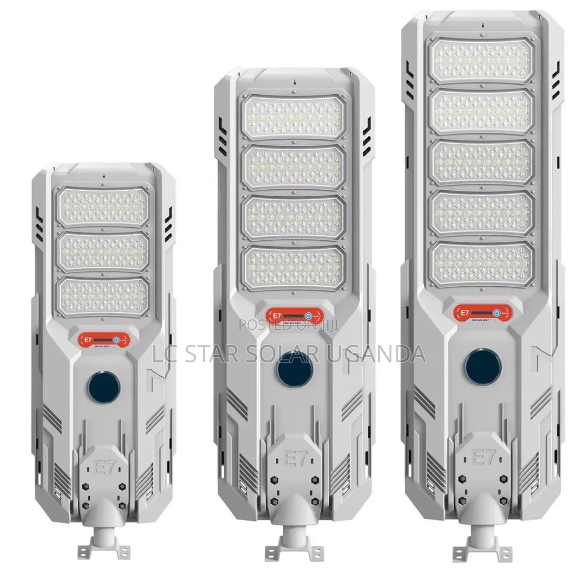 100w-300w E7 Solar Street Lights