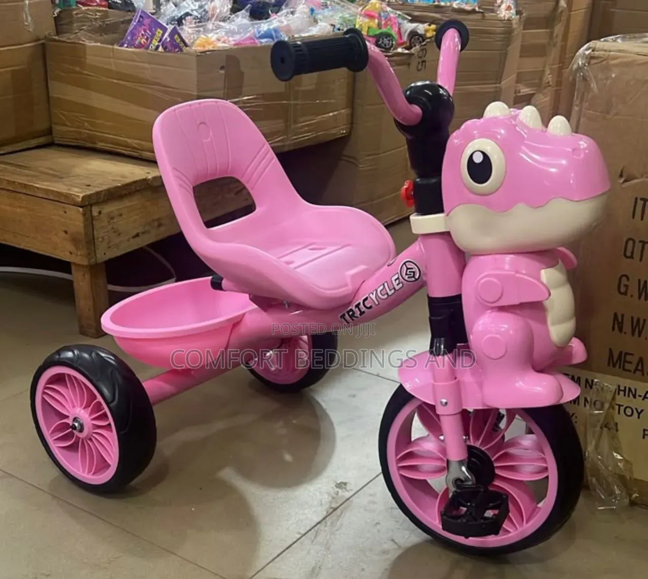 Rack Baby Tricycle Pink
