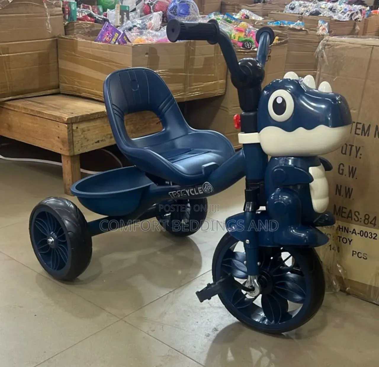 Rack Baby Tricycle Blue