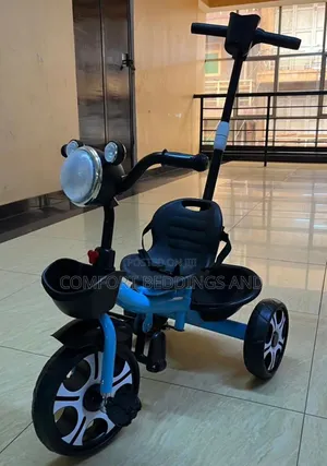 Drive Handle Tricycle Blue 1 to 4 Years