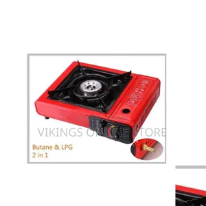 Single-Burner Butane Camping Gas Stove Automatic Piezo Ignition
