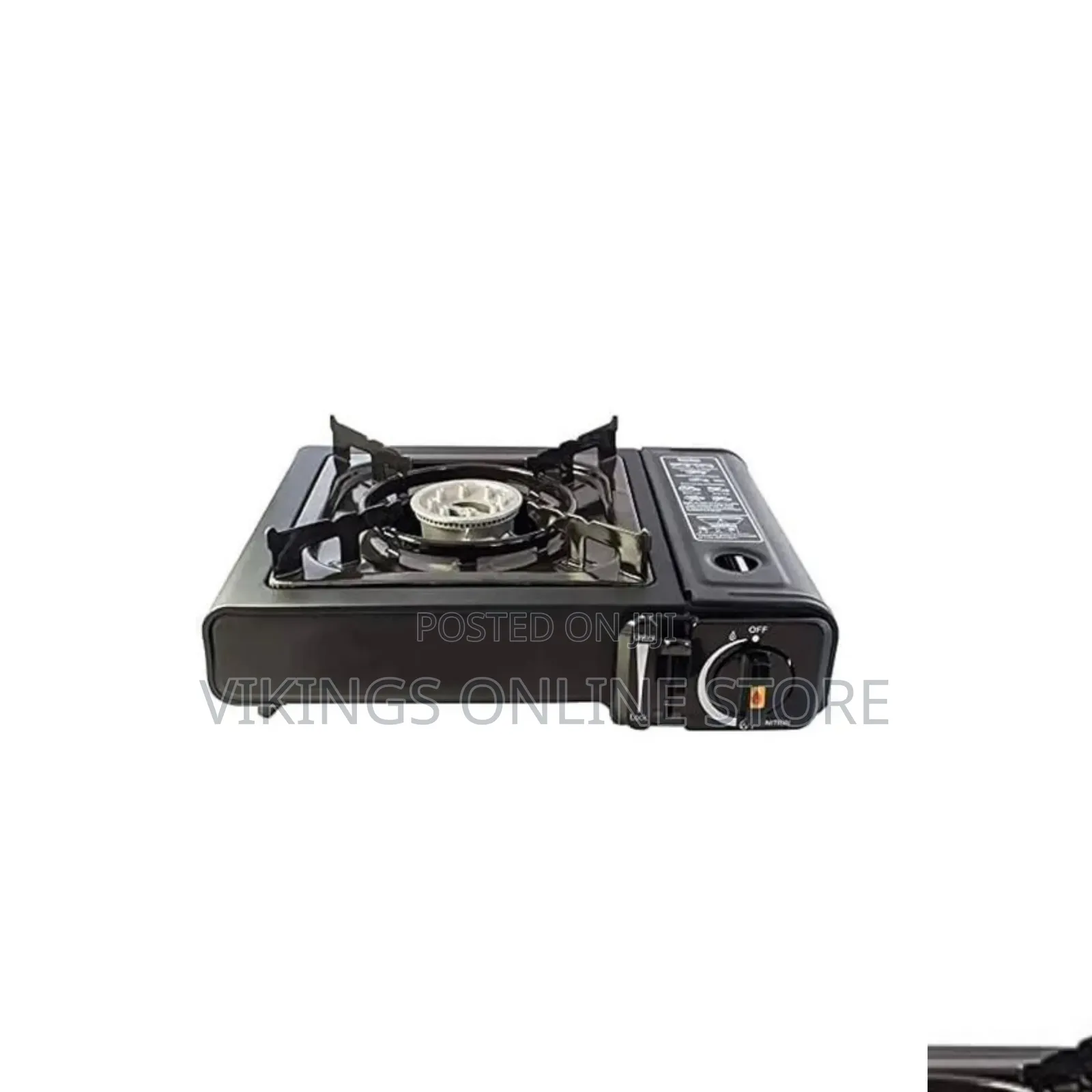 Single-Burner Butane Camping Gas Stove Automatic Piezo Ignition