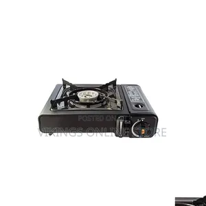 Single-Burner Butane Camping Gas Stove Automatic Piezo Ignition