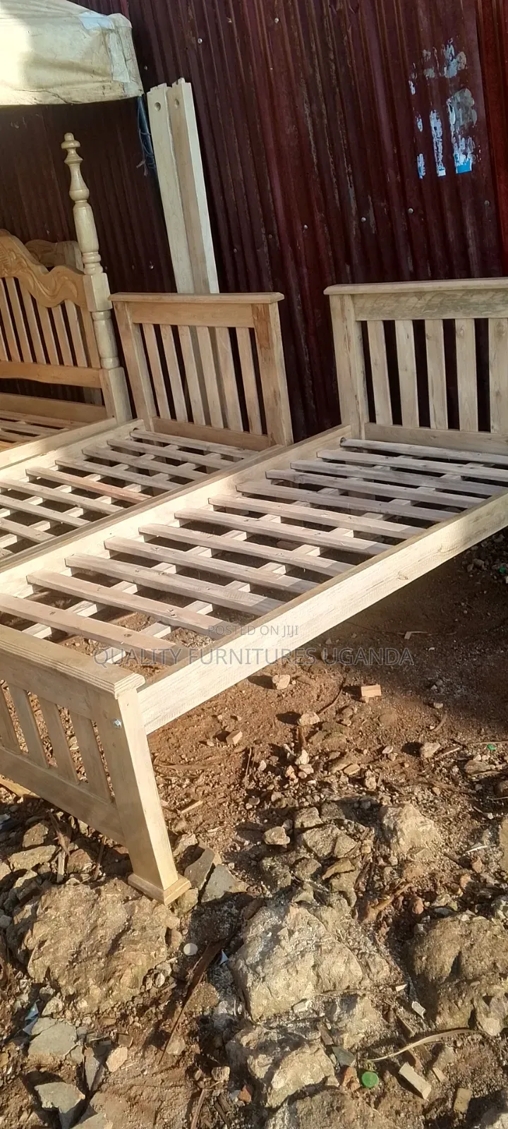 Hard Wooden Fantastic 3 by 6 Bed