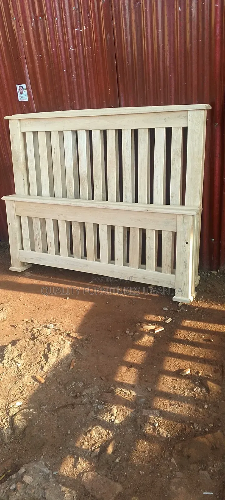 Hard Wooden Fantastic 3 by 6 Bed