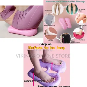 An Inflatable Fitness Stepper and Balance Pad